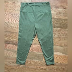Girlfriend Collective high rise compression leggings olive green xl